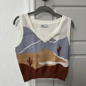 Knitted tank top